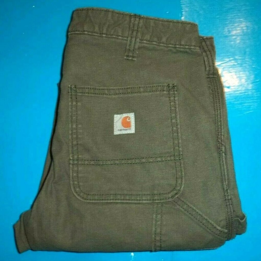 Carhartt Canvas Slim Fit DOUBLE FRONT Pants 4 reg